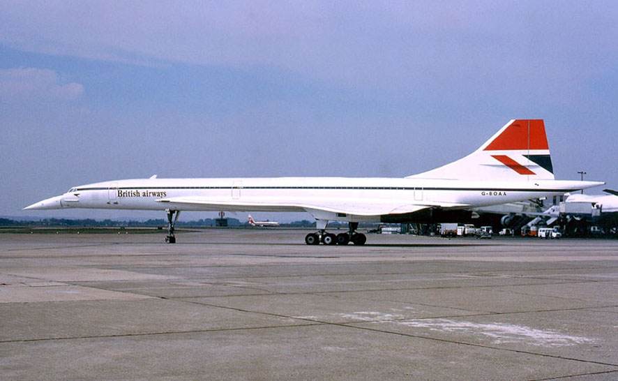 Concorde G-BOAA British Airways